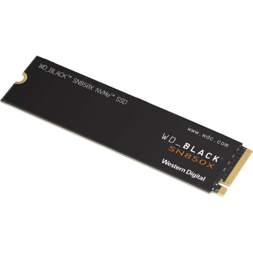 SSD WD Black SN850X (WDS100T2X0E) 1.0TB, M.2(22x80mm), NVMe, PCIe 4.0 x4, 3D TLC