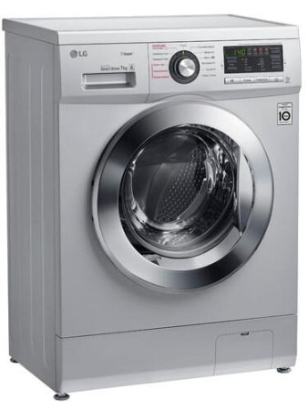 Стиральная машина LG F1296HDS4 серебристый