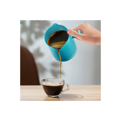 Кофеварка Kitfort КТ-7457 бирюзовый/черный