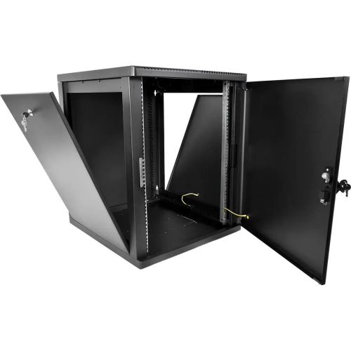 Шкаф коммутационный ЦМО ШРН-М-15.650.1-9005 настенный 15U 600x650мм черный