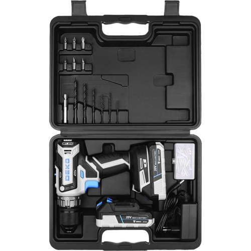 Дрель-шуруповерт Deko DKCD20-Li Set1 (083-1117)