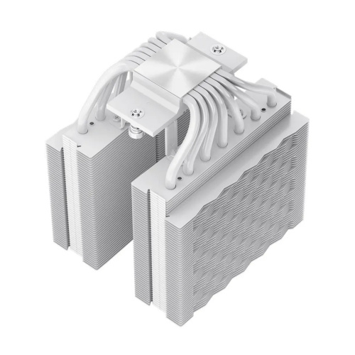 Кулер PcCooler RT720 TC ARGB WH (270W, 4-pin PWM, 157.5mm, Al/Cu, 7x6mm, 2x120mm, 73.32CFM, 34.9dBA, 2200RPM)