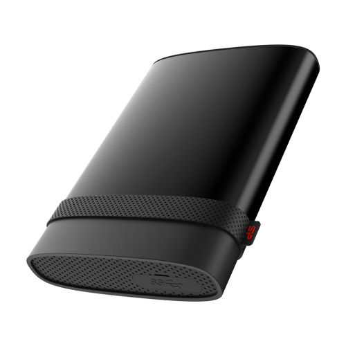 Внешний HDD Silicon Power Armor A85B SP020TBPHD85BS3K 2TB, 2.5", USB 3.2, Черный