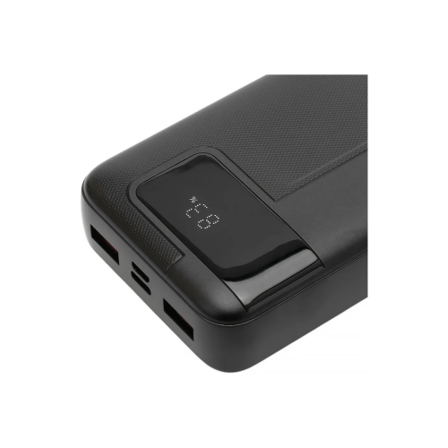 Портативный аккумулятор Gembird GPB-20Q 20000мАч, QC/PD, дисплей, черный