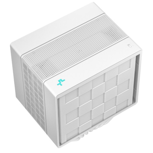 Кулер DEEPCOOL Assassin 4S WH LGA20XX/1700/1200/115X/AM5/AM4 (TDP 250W, PWM, Fan 140mm + 120mm, Dual Heatsink, 7 Heatpipe, Copper Base, белый)