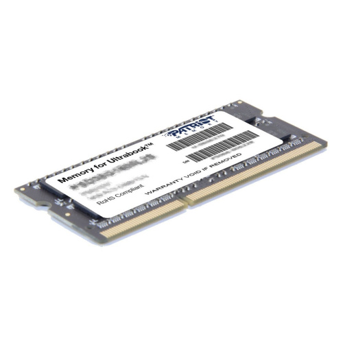 Оперативная память 8Gb DDR-III 1600Mhz Patriot Low Voltage SO-DIMM (PSD38G1600L2S)