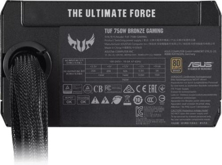 Блок питания ASUS TUF-GAMING-750B [90YE00D0-B0NA00] черный