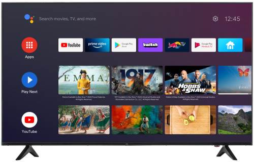 50"" (127 см) Телевизор BQ 50S04B черный