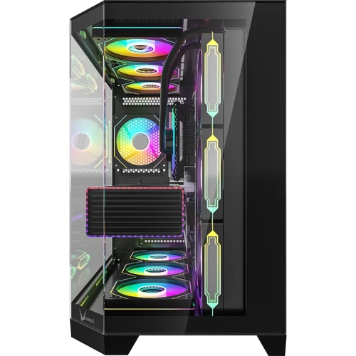 Корпус Formula V Line Crystal Z6 Black, ATX, Left Front Bevel side Tempered Glass, Type-C*1, USB3.0*2