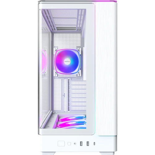 Корпус Montech King 45 Pro White / ATX / 4x120mm ARGB fans
