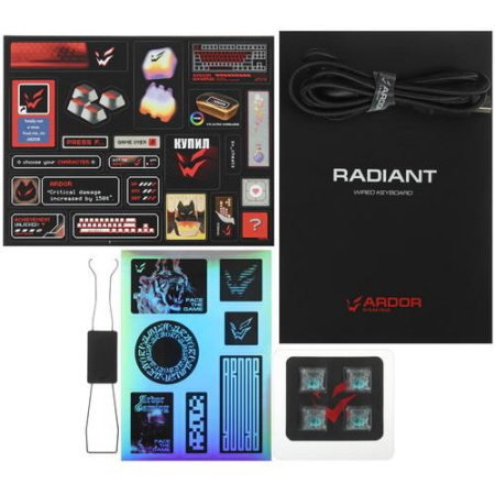 Клавиатура  проводная ARDOR GAMING Radiant