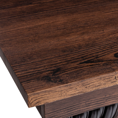 Электрокамин RealFlame Corfino NT орех с очагом Fobos Lux Black