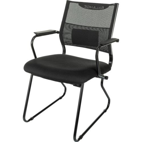 Кресло Бюрократ CH Balance-Av черный Elastic-102 TW-11 сетка/ткань полозья металл черный