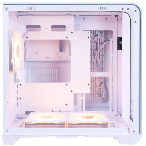 Корпус 1STPLAYER RT5 ARGB White (RT5-WH-2FC7R-W-1FC7-W) / mATX / 3x120mm ARGB fans