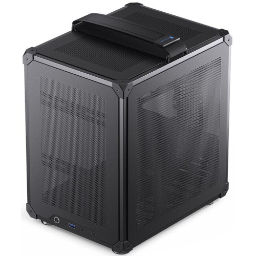 Корпус JONSBO C6 Handle Black без БП, mini-ITX, micro-ATX, черный