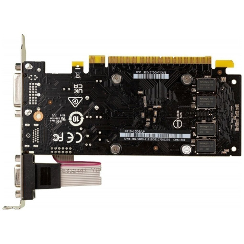 Видеокарта MSI GeForce 210 N210-1GD3/LP PCI-E 1024Mb 64 DDR3 460/800 DVIx1/CRTx1 Ret