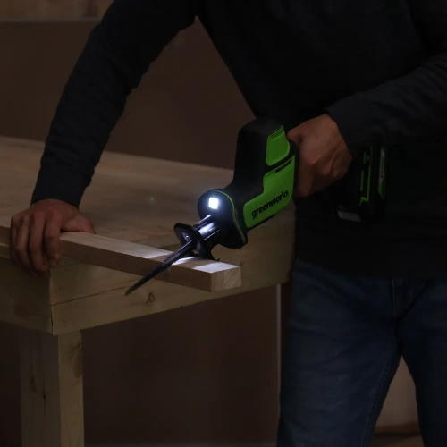 Пила сабельная аккумуляторная GREENWORKS 1200507 без акк и з/у