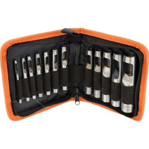 Набор просечек АвтоDело 40412 (12068) 3.0-19.0мм в сумке 12 шт