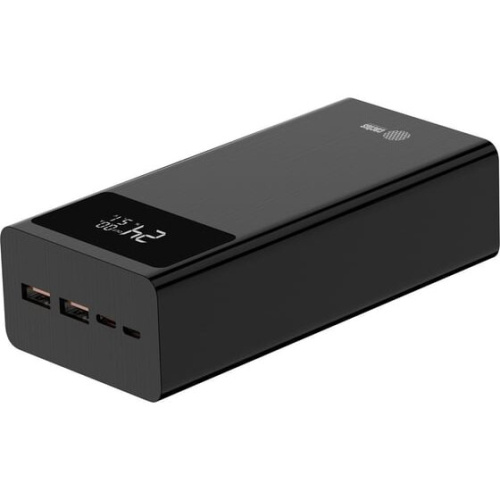 Мобильный аккумулятор Cactus CS-PBFSKA-30000 30000mAh 22.5W 4.5A USB-A/USB-C черный
