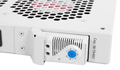 Модуль вентиляторный ЦМО (R-FAN-3T) серый 3 вент. с термостатом (1шт)