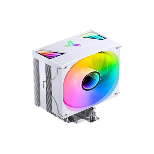 Кулер JONSBO CR-1000 V3 Pro ARGB white (230W, 4-pin PWM, 157mm, Al/Cu, 6x6mm, 1x120mm, 70.8CFM, 33.2dBA, 1800RPM, S 1851)