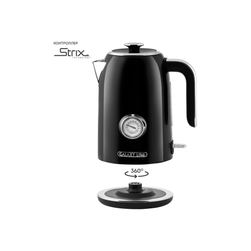 Электрочайник Galaxy Line GL 0350 черный
