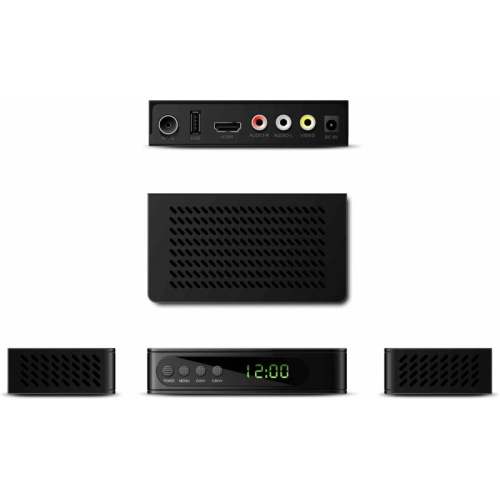Цифровой TV ресивер HYUNDAI H-DVB240 черный