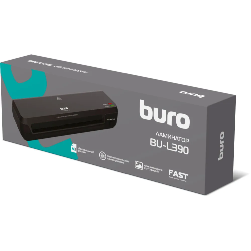 Ламинатор Buro BU-L390 черный A3