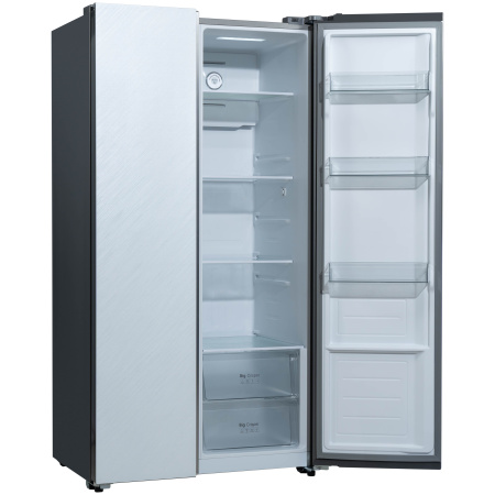 Холодильник Бирюса SBS 541 TWG белое стекло