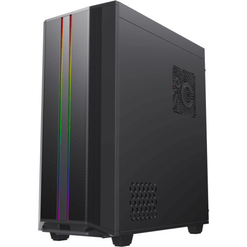 Корпус GameMax Precision COC Black (T808) (ATX, Черн, 2*USB 3.0, Зак.стекло, 1*120мм+ COC, без БП)