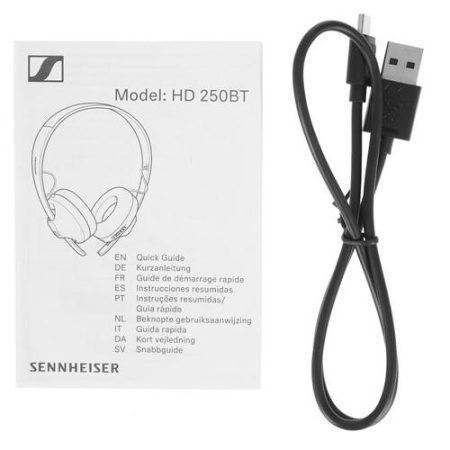 Беспроводные наушники Sennheiser HD 250 BT черный