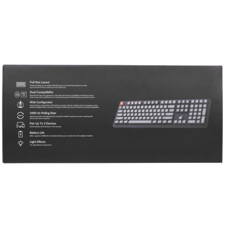 Клавиатура проводная + беспроводная QMK Keychron K10 Max