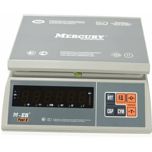 Весы торговые M-ER 326AFU-6.01 (3059) настольные