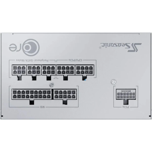 Блок питания Seasonic Core GX-650 White (Core V3 GX-650 3.1 W) , 650Вт, 80 Plus Gold, 120мм, retail