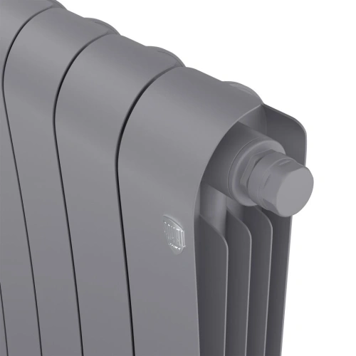 Биметаллический радиатор отопления  Royal Thermo Infinity 500 Vr80 12 Секций Silver Satin