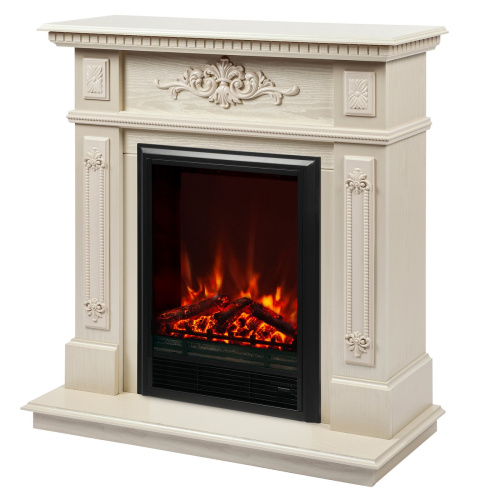 Электрокамин RealFlame Lilian WT жемчуг с очагом Eugene