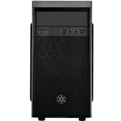 Корпус SilverStone SST-PS16B чёрный (ATX, 2xUSB 3.0, HD Audio)