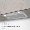 Вытяжка полновстраиваемая ZUGEL ZHI521X серебристый