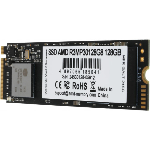 SSD AMD Radeon R3 R3MP30128G8 128ГБ, M.2 2280, PCIe 3.0 x4