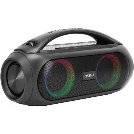Колонка портативная Digma D-PS1530 черный/черный