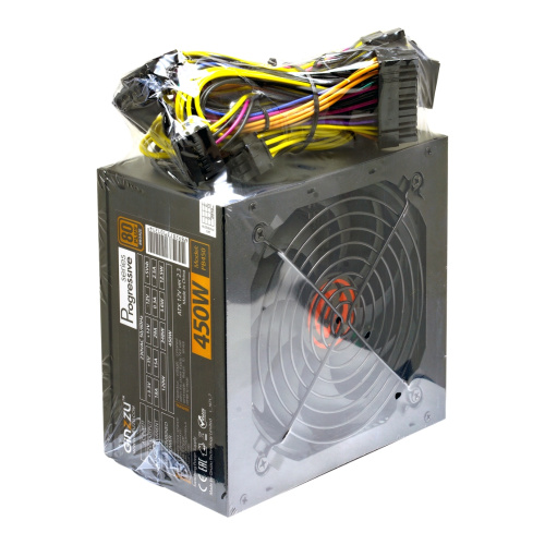 Блок питания Ginzzu PB450 12CM 80+Bronze