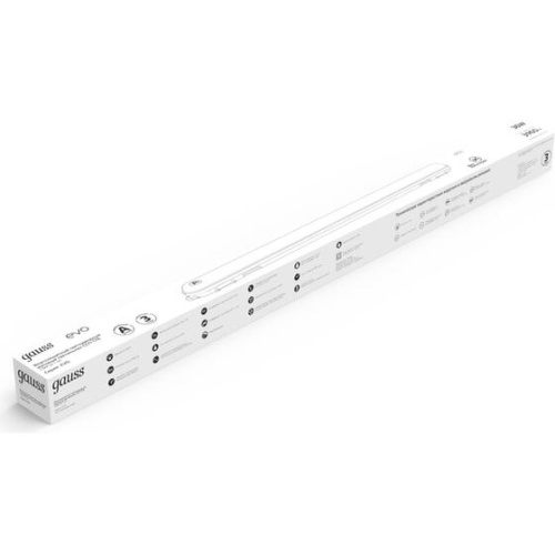 Светильник GAUSS 864425336A 36Вт 6500К серый