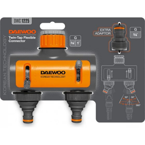 Разделитель потоков для крана DAEWOO DWC 1225 G3/4" и 1" (26.5-33.3mm)
