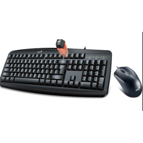 Клавиатура + мышь Genius KM-200 wired kombo / Optical mice 31330003402
