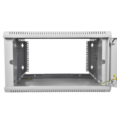 Шкаф телекоммуникационный ЦМО (ШРН-Э-9.650) разборный 9U (600х650) дверь стекло (1 коробка)