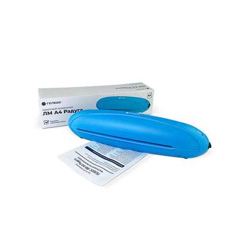 Ламинатор ГЕЛЕОС ЛМ-А4РГ синий/черный
