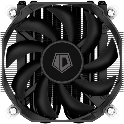 Кулер ID-COOLING IS-30i Black LGA1700/1200/115X низкопрофильный высота 30mm (36шт/кор, TDP 100W, PWM, 4 тепл.трубки прямого контакта, FAN 92mm) BOX