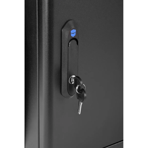 Шкаф коммутационный ЦМО ШРН-М-15.500-9005 настенный 15U 600x520мм черный