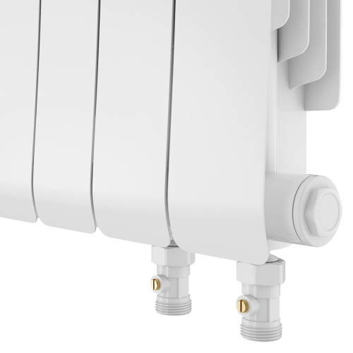 Биметаллический радиатор отопления Royal Thermo Infinity 300 Bianco Traffico VR80 6 секций