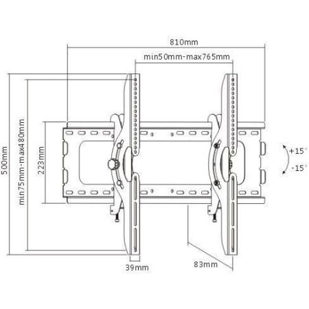 Кронштейн ULTRAMOUNTS UM843T
